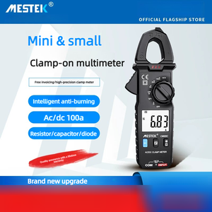 MESTEK Mini Pensampermetre, Yanmaz Dijital Multimetre, Yüksek Hassasiyetli DC Akım Test Cihazı - Product Image 2