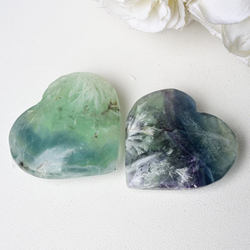 หัวใจฟลูออไรต์ขนนก