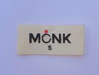 Étiquettes en coton biologique écologiques pour vêtements, imprimées sur mesure ou tissées, étiquettes de vêtements durables pour les marques - Product Image 3