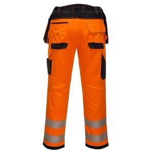 PORTWEST - PW306OBR28 PW3 High visibility <b>Stretch</b> Holster orange/<b>black</b> <b>trouser</b> - EAN 5036108339877 HI-VIS WORKWEAR - Product Image 2