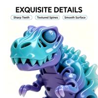 WEIMEI Figura Coleccionable de Tiranosaurio Rex con Articulaciones Móviles, Hecha a Medida, con Gradiente de Color, Esqueleto de Dinosaurio de Resina ABS, Escala 1/6