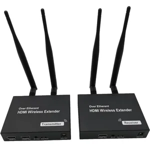 Hot Selling Wireless HDMI über Wireless Extender 1080P Full HD 200m mit IR-Ferns ender und Empfänger-Kit