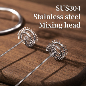 رغوة الحليب الكهربائية المنزلية وظيفة تلقائية السكن البلاستيك دائم للمقهى التحريك الحليب مقلب الحليب - Product Image 6