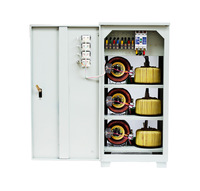 Régulateur de tension triphasé de contrôle de moteur servo de stabilisateur de tension de 80KVA 100KVA