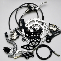 Kit de support de frein arrière double étrier Surron Ultra Bee 240 mm en aluminium CNC 7075 pour mise à niveau de vélos électriques de course LBX Talaria MX4 – Vente en gros
