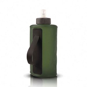 Oem/Odm Folding Water Bottle Foldable <b>1L</b> 1.5L Tpu Running Foldable <b>Kettle</b> Collapsible Soft Water Bottle - Product Image 2