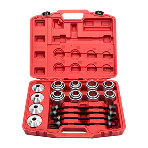 28-Piece Iron Bushing Disassembly And Assembly <b>Tool</b> <b>Set</b> For Auto Repair Alloy Steel With Case 1/2 In Drive - Product Image 1