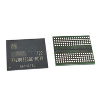 Sirkuit Terpadu penyimpanan IC Kartu grafis chip partikel DDR6 BGA D9WCW K4Z80325BC-HC14 12 16 memori