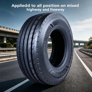 Neumáticos Nuevos Premium HAWKWAY 315/80r22.5 para Camión, 22PR, Neumáticos Comerciales de Acero para Camiones Pesados 385/65R22.5 24PR, Venta al Por Mayor de Fábrica - Product Image 4