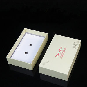 Rigid Paper cosmetic favor Luxury rectangular kraft gift box Packaging in Guangzhou