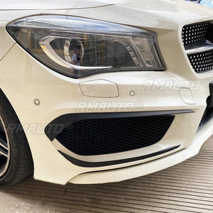 Spoiler de pare-chocs avant, diffuseur et canards de phares antibrouillard pour Mercedes-Benz CLA-Class C117 CLA45 CLA220 CLA250 AMG 2013 2014 2015 - Product Image 5