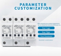 Dispositif de protection contre les surtensions solaires photovoltaïques DC SPD personnalisé, 420V 120KA, triphasé 3P, protecteur de surtension pour système photovoltaïque, type haute tension