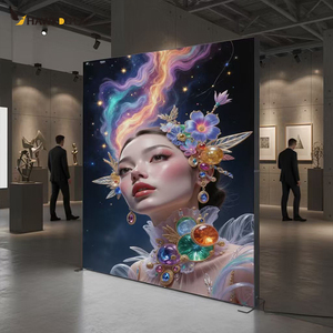 Tùy biến hộp đèn thiết kế khung nhôm chiếu sáng vải đứng LED quảng cáo hộp đèn cho triển lãm - Product Image 5