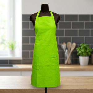 High Quality Reusable Eco-Friendly Cotton Bib <b>Aprons</b> Fashionable Work Suit <b>Kitchen</b> Collection OEM ODM Private Label Wholesale - Product Image 1