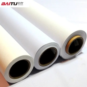 280g bóng không thấm nước quảng cáo ngoài trời vải ánh sáng sàn vải đứng bảng nền với logo tùy chỉnh - Product Image 4