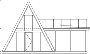<span class=keywords><strong>Casa</strong></span> Triangular de Acero de Lujo con Ventana Panorámica para Proyectos de Glamping de Alta Gama - Product Image 6