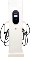 Mennekes Type 2 Gbt Commercial Dual 7kw * 2 Type1 Chargement 14KW AC Chargeur de voiture Double Gun EV Charge Station Ocpp GBT