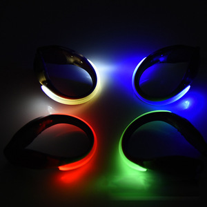 Golfein Led Shoe Clip <b>Light</b> Rechargeable Touch Control Rubber <b>Night</b> Running Bike <b>Light</b> - Product Image 2
