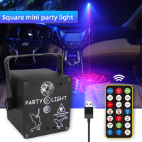 Vente flash Mini projecteur laser à 3 trous Lumière disco DJ Faisceau laser Décoration de fête Lumière de scène étoile Laser Fête Vacances Chambre à coucher