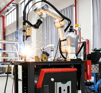 Bras robotisé industriel 6 axes économique, Cobot, charge utile de 10 kg, soudage laser pour l'acier au carbone et l'acier inoxydable