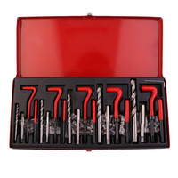 Kit de réparation de filetage métrique à prix avantageux, 131 pièces, M5 M6 M8 M10 M12
