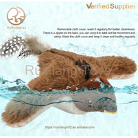 Juguetes Automáticos para Gatos, Pájaros que Chirrían, Recargables, Interactivos, Juguete de Ejercicio para Gatos, Pájaro Realista, Juguete de Peluche Eléctrico