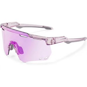 Lentes de PC Polarizadas con Protección UV para Deportes al Aire Libre, Colores Azul, Rosa, Rojo, Negro y Dorado, Material del Marco - Product Image 1