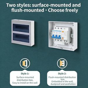 Boîtier de distribution économique PZ30 220/330A pour raccordement au réseau, ensemble complet standard avec compteur d'électricité et boîtier de terminaison - Product Image 4