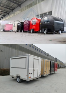 Remorque alimentaire mobile à toit rond 2,2-5,8 m (11,5 pi) avec climatisation, remorque alimentaire pour hot-dogs, camion alimentaire XINJINGYAO - Product Image 5