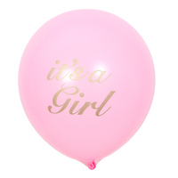 Globos de Látex Redondos de 12 Pulgadas de Color Rosa con Impresión de Corazón y Logotipo Personalizado Directo de Fábrica