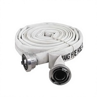 Tuyau d'incendie 16 bars rouge pour camion de pompiers, hydrant, sauvetage d'urgence, alimentation en eau industrielle
