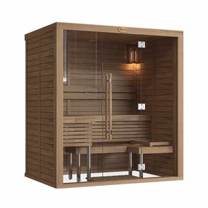 Sauna intérieur en cèdre rouge canadien de qualité supérieure pour 3 personnes - Product Image 2