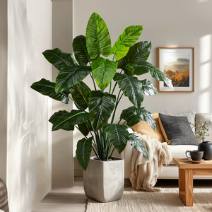 Feuilles artificielles faites à la main les plus vendues, Monstera, palmier du voyageur, pour la décoration de la nouvelle <span class=keywords><strong>maison</strong></span> - Product Image 3