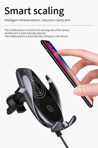 Chargeur sans fil <span class=keywords><strong>2</strong></span> en 1 pour voiture Support magnétique puissant pour téléphone 360 pour voiture - Product Image 4