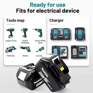 Batería Original <span class=keywords><strong>Makita</strong></span> de 18V 100% Compatible con BL1860 BL1850, Batería de Repuesto de Larga Duración para Herramientas Eléctricas <span class=keywords><strong>Makita</strong></span> - Product Image 3