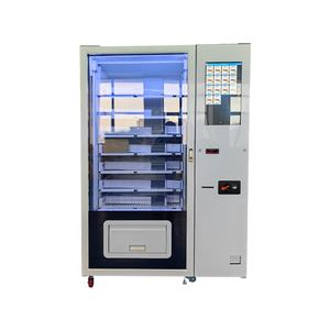 Máquina expendedora personalizada al aire libre para pan, máquina expendedora de baguette, tienda con lector de tarjetas, pago en efectivo con monedas - Product Image 1