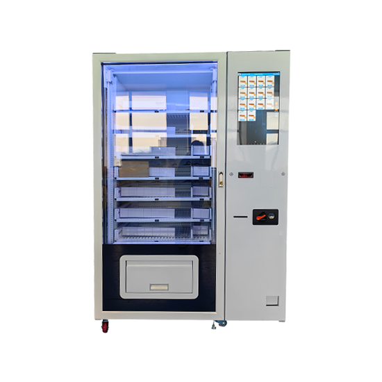 Custom Outdoor Vending Machine for Bread baguette Vending Machine Store With Card Reader Coin Cash Payment