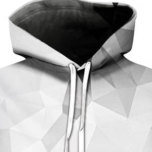 Hoodies pour hommes confortables en stock, respirants, nouveau style, basiques, en coton mélangé, sur mesure, de haute qualité. - Product Image 2