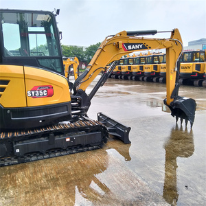 Excavadora Compacta Sany SY35C - Excavadora Hidráulica Confiable de 3.5 Toneladas con Motor Yanmar para Ingeniería Civil - Product Image 5
