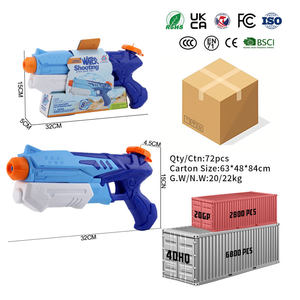 Pistola ad Acqua Portatile a Lungo Raggio per Bambini, Gioco di Combattimento con Spruzzi d'Acqua - Product Image 4