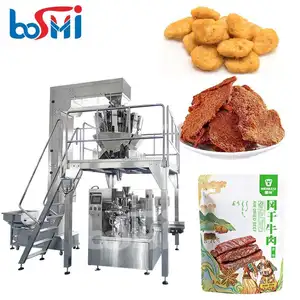 Multi-functional packing machine rice tea granules nuts peanuts granule filling machine doypack pouch packing machine