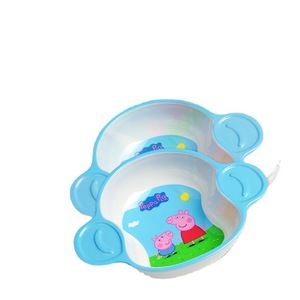 Peppa Pig Baby Bowl Melamine Heart Shape Bpa Free For 1-2 Years Children Feeding Dish - Product Image 1
