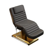 Table de massage électrique de luxe pour esthéticiennes, lit de beauté intelligent pour salon de beauté et spa, mobilier professionnel pour soins du visage et du corps
