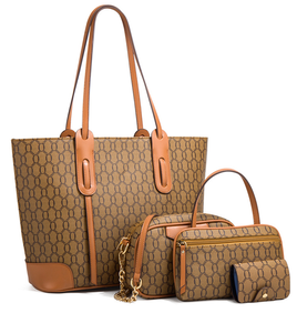 Borsa Tote Casual da Donna con Chiusura <span class=keywords><strong>a</strong></span> Zip, Materiale PU Impermeabile, Capacità 3-6L, Fodera in Cotone, Borsa <span class=keywords><strong>a</strong></span> Spalla alla Moda Marca <span class=keywords><strong>MELI</strong></span> - Product Image 1