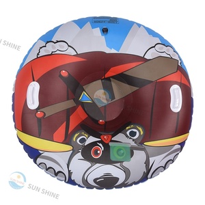 חדש 47 אינץ מתנפחים שלג צינור מזחלת החורף ספורט גמיש מזחלות פלייר וגלי שלג - Product Image 5