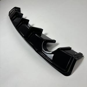 Diffuseur de pare-chocs arrière double sortie unilatéral pour BMW F30 Série 3 modèle ordinaire années 11-17 - Product Image 4