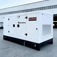 Générateur diesel silencieux industriel 20kw 25kva 30kw 40kw 50kw 80kva 100kw 125kva 200kw 250kva 100kva 150kva avec moteur Perkins/Cummins