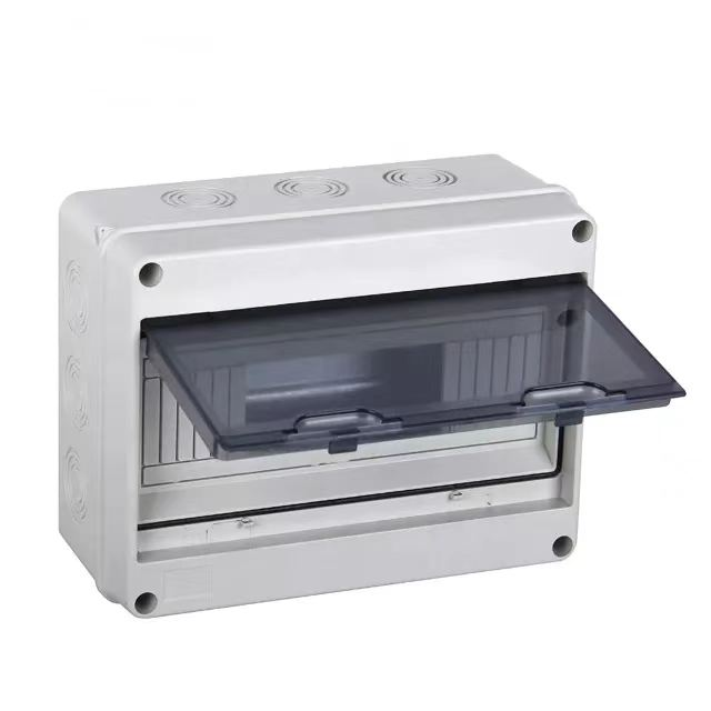 QJC HT Series 12 Way IP65 Waterproof  Outdoor Solar System Combiner Box Industrial Distribution Electrical Box