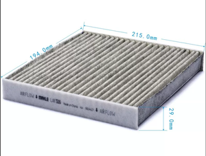 Filtro de Aire de Cabina con Carbón Activado Certificado ISO LAK516 OE 87139-52020, Filtro Antialérgico y Antipolvo para Toyota Vios, Corolla, Yaris - Product Image 2