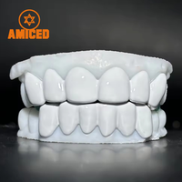 Dents Hip Hop en émail blanc Grillz Top 6 Bottom 6 Design classique Grillz
